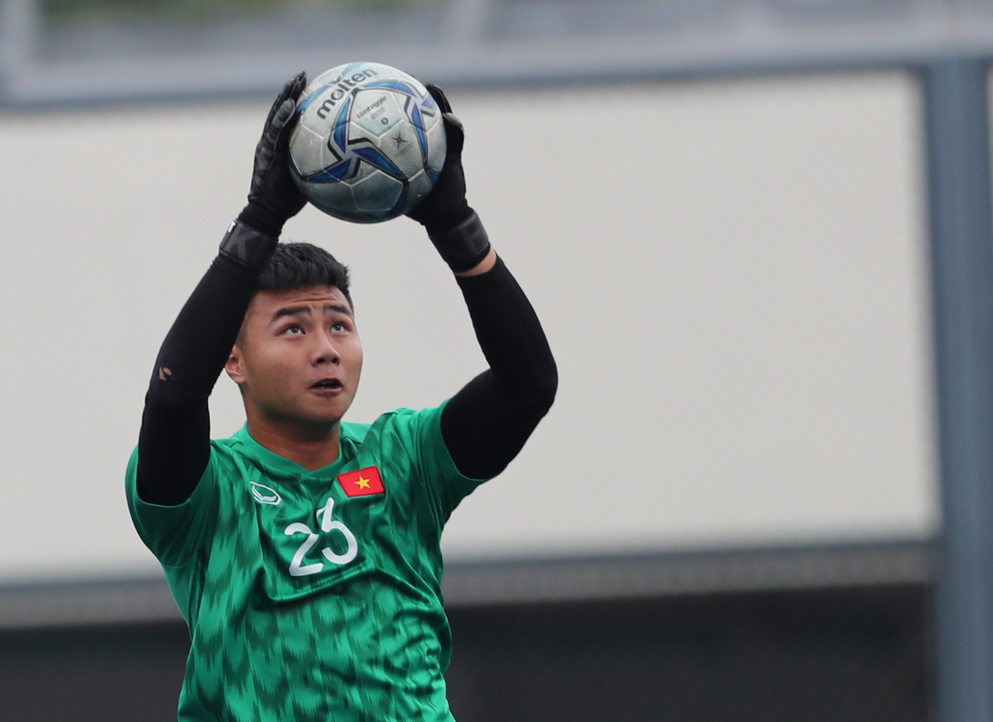Từ cậu bé nông thôn, Văn Toản hiện tại đã là thủ môn xuất sắc của CLB Hải Phòng.