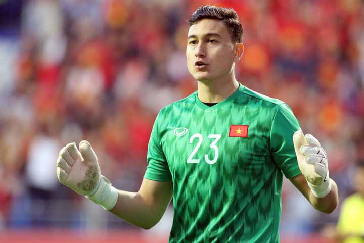 Thủ môn Đặng Văn Lâm sáng cửa tham dự AFF Cup cùng tuyển Việt Nam